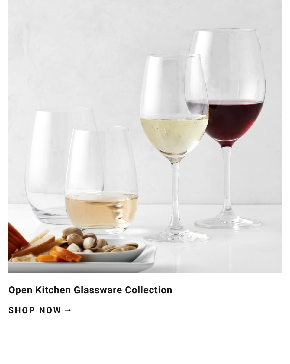 Open Kitchen by Williams Sonoma Glassware Collection